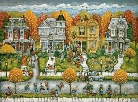 &#39;Tis Autumn by Bill Bell art print