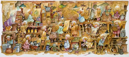 And So They Started Out... by Bill Bell art print