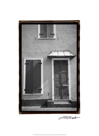 French Quarter Architecture III by Laura Denardo art print