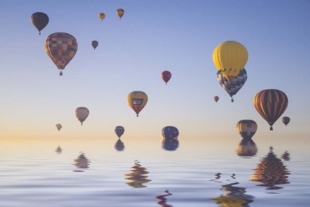 Love is in Air IV by Moises Levy art print