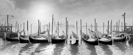 Gondolas Pano by Moises Levy art print