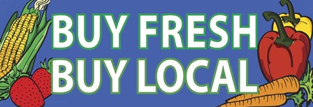 Buy Local by RetroPlanet art print