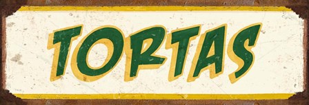 Tortas Cream by RetroPlanet art print