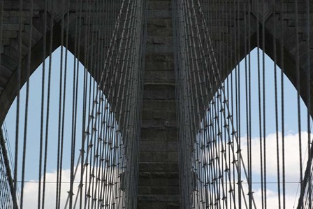 Brooklyn Bridge Cables by Robert Goldwitz art print