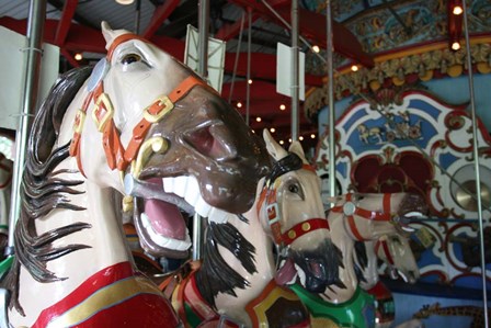 Central Park Carousel by Robert Goldwitz art print