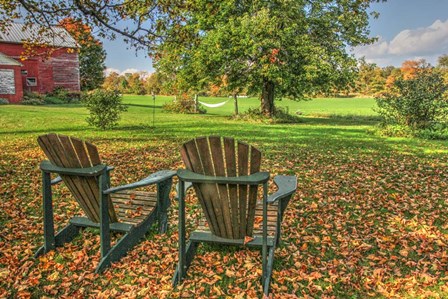 Barnyard Chairs by Robert Goldwitz art print