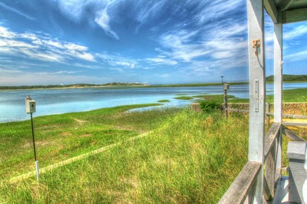 Bay View From A Porch by Robert Goldwitz art print