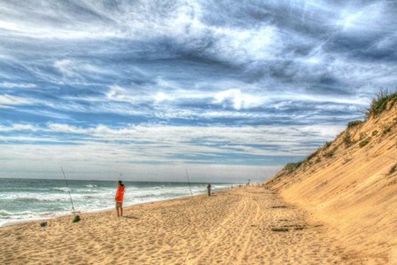 Cape Surf Fishing by Robert Goldwitz art print