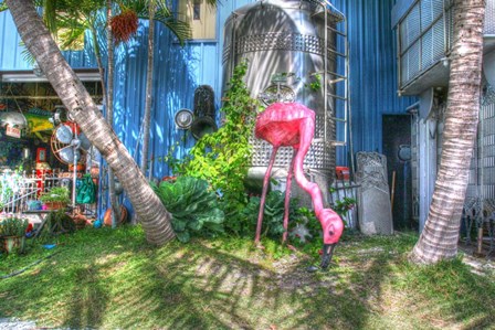 Pink Flamingo by Robert Goldwitz art print