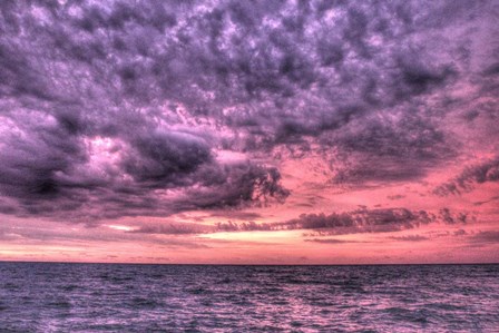 Purple Sunrise by Robert Goldwitz art print