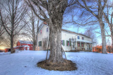 Winter Farm by Robert Goldwitz art print