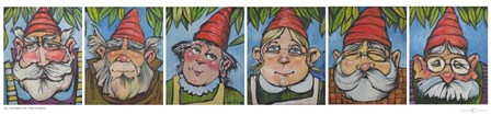 Six Gnomes 1 by Tim Nyberg art print