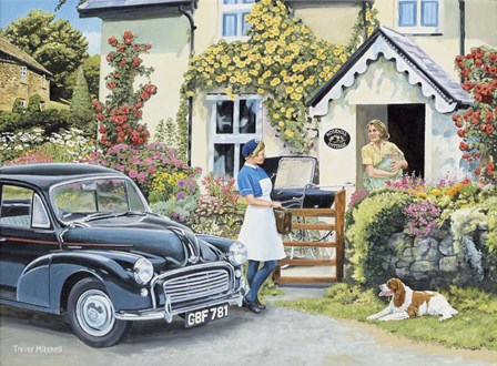The District Nurse by Trevor Mitchell art print