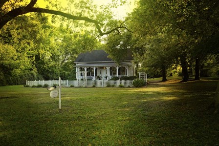 River Cottage In Summer by Jai Johnson art print