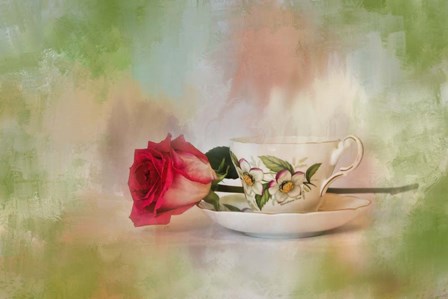 Christmas Rose by Jai Johnson art print