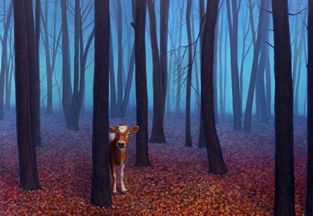 Introvert by James W. Johnson art print