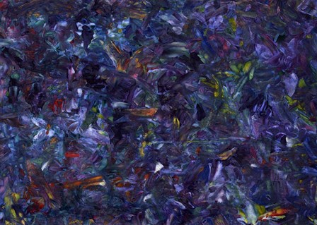 Shadow Blue by James W. Johnson art print