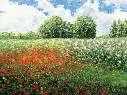 Impressionists Garden by Kevin Dodds art print