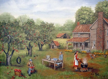 Mom's Applebutter by Arie Reinhardt Taylor art print