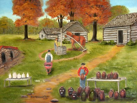 Jugtown by Arie Reinhardt Taylor art print