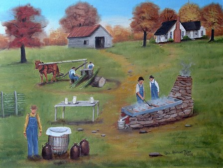 Making Molasses by Arie Reinhardt Taylor art print