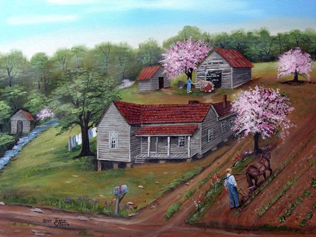 Mosteller Homeplace by Arie Reinhardt Taylor art print