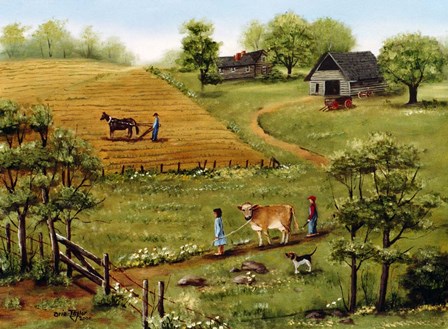 Out to Pasture by Arie Reinhardt Taylor art print