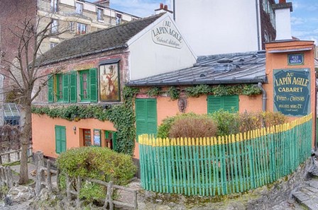 Au Lapin Agile I by Cora Niele art print