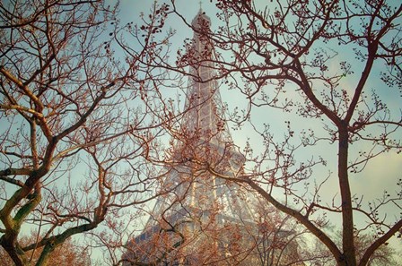 Eiffel Tower Vintage by Cora Niele art print