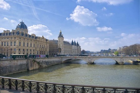 Palais de la Cite by Cora Niele art print