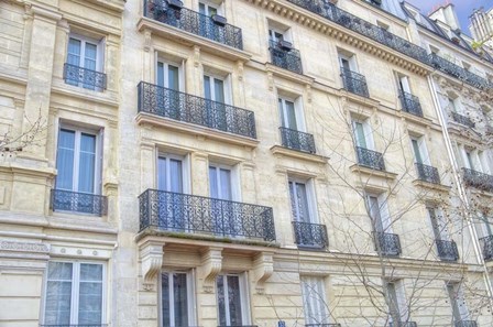 Paris Apartement Building III by Cora Niele art print