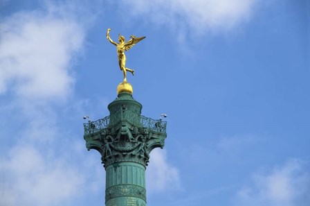 Place de la Bastille 2 by Cora Niele art print