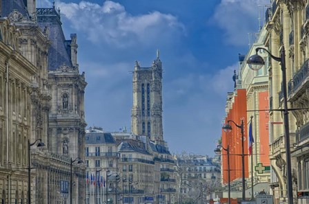 Rue de Rivoli - Le Marais by Cora Niele art print