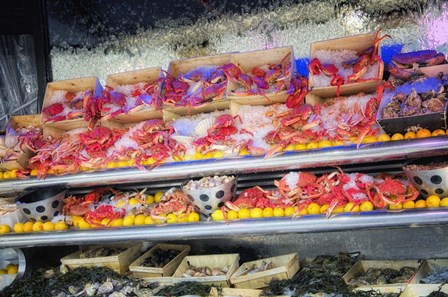 Seafood Restaurant In Paris by Cora Niele art print