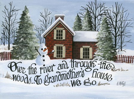 Grandma's House 2 by Debbi Wetzel art print