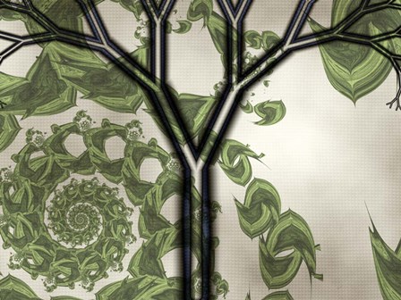 In Like A Lion by Fractalicious art print