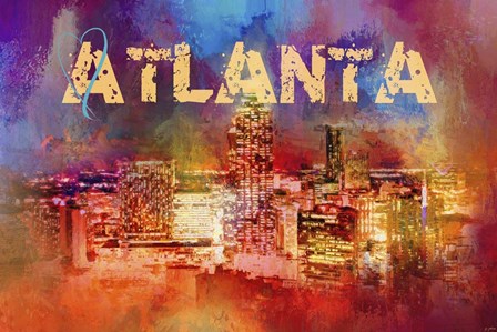 Sending Love To Atlanta by Jai Johnson art print