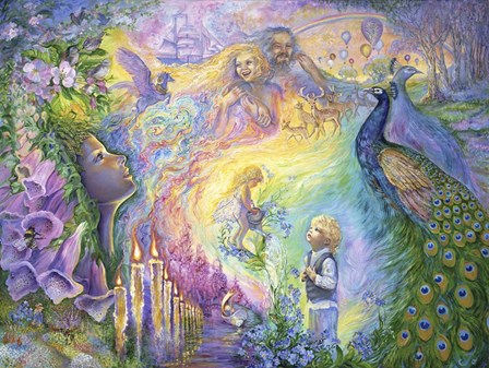 Forget-Me-Not by Josephine Wall art print