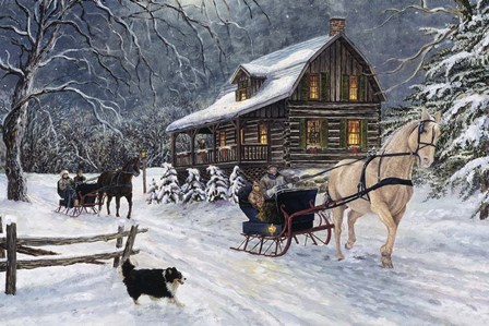 Winter's Eve by Kevin Dodds art print