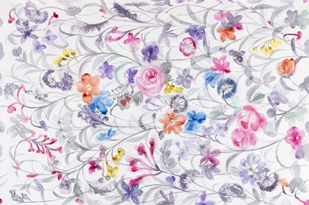 Field of Flowers I by Li Bo art print