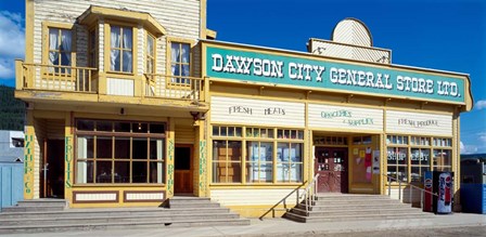 Facade of a General Store, Dawson, Yukon Territory, Canada by Panoramic Images art print