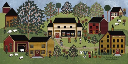 Country Gallery by Medana Gabbard art print