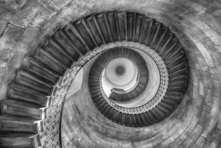 Laberinto BW by Moises Levy art print