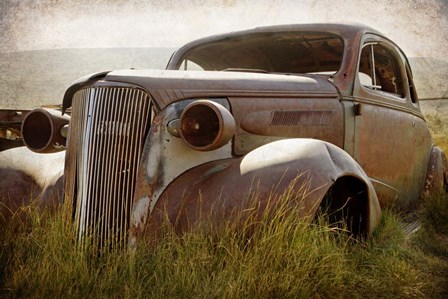 Bodie Junkyard Chevy by Jessica Rogers Photography art print