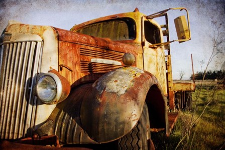 White Truck, Driver's Side by Jessica Rogers Photography art print