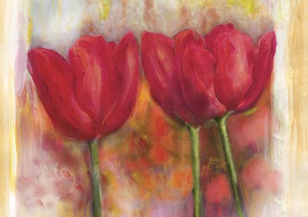 Tulips by Maria Trad art print