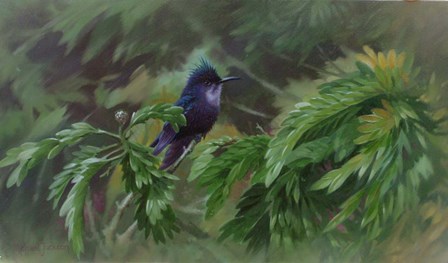 Hidden in the Branches by Michael Jackson art print