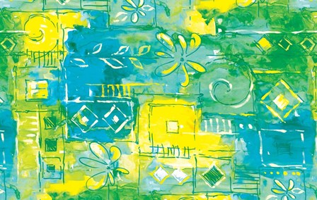 Cool Blue by Stessi art print