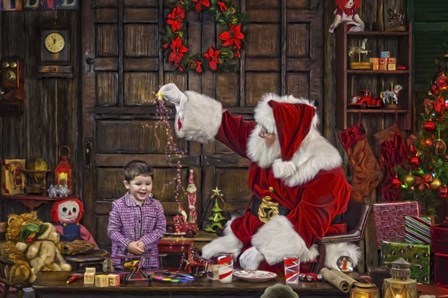 Magic Surprise by Santa’s Workshop art print