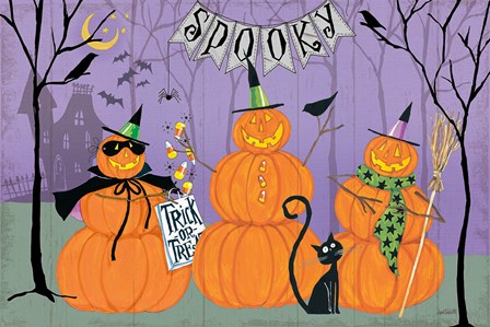 Happy Haunting I by Anne Tavoletti art print